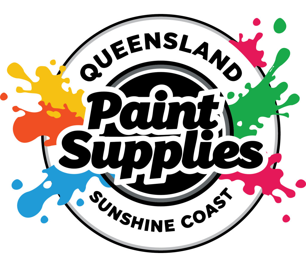 QLD Paint Supplies logo WHT